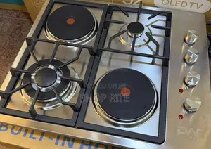 DW 2gas 2 Electric Stainless Steel Built in Hob