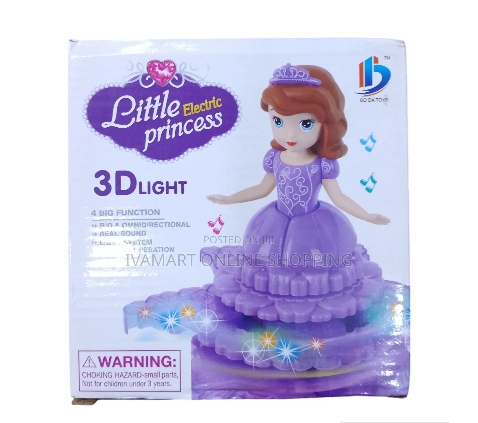 Little Dancing Princess Toy for Kids - Rotating Dancing With Lights