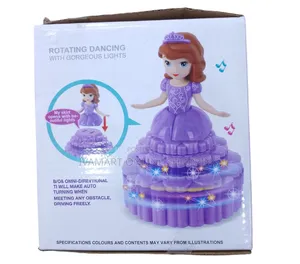 Little Dancing Princess Toy for Kids - Rotating Dancing With Lights