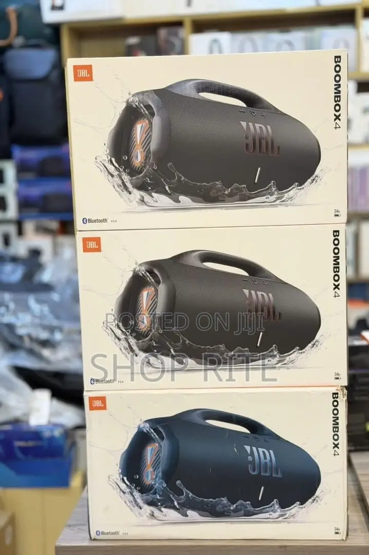 JBL Boom Box 4 Bluetooth Speaker Water Proof