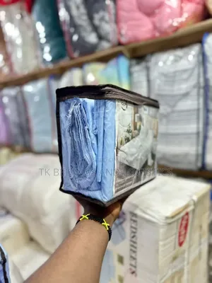 Blue Cozy Fitted Bedsheet