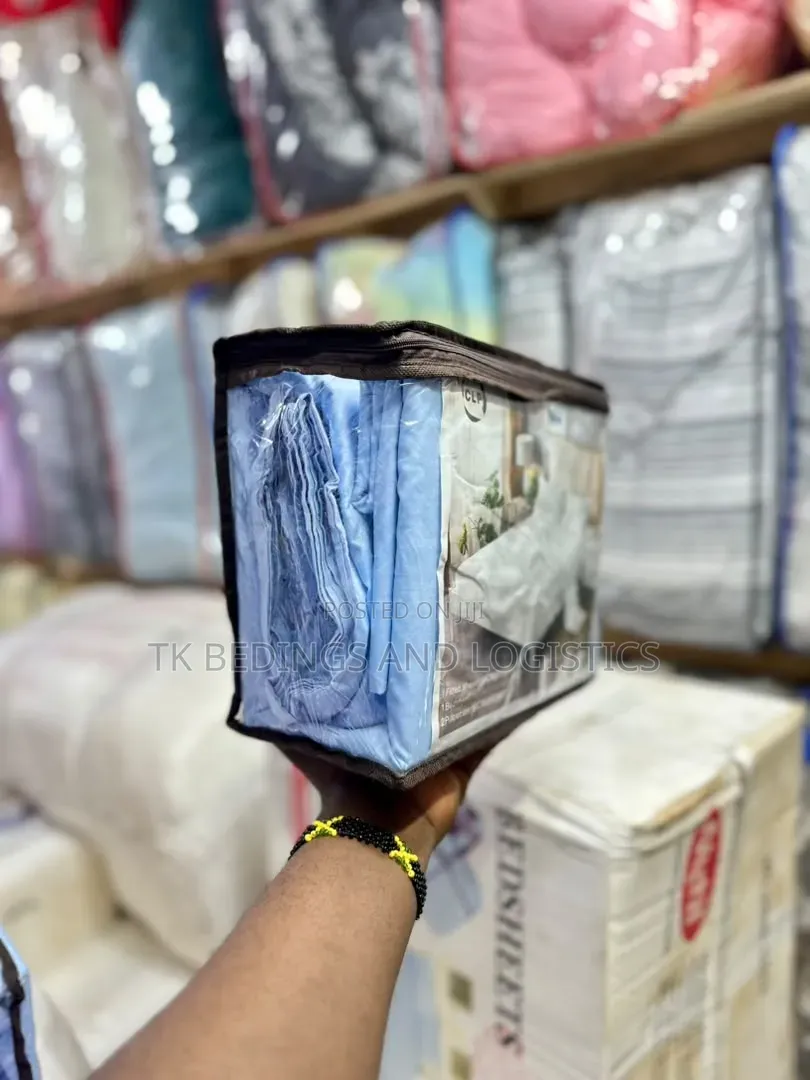 Blue Cozy Fitted Bedsheet
