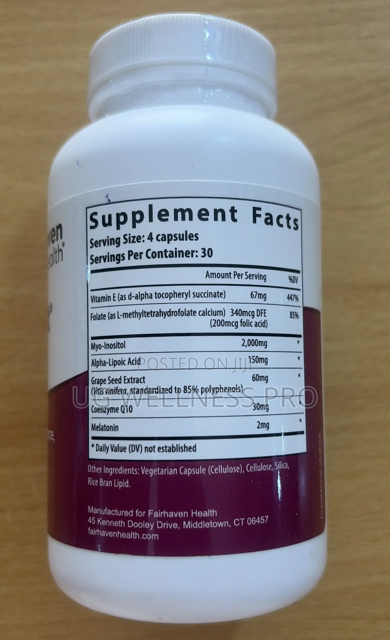Fairhaven Health, Ovaboost for Women, 120 Capsules