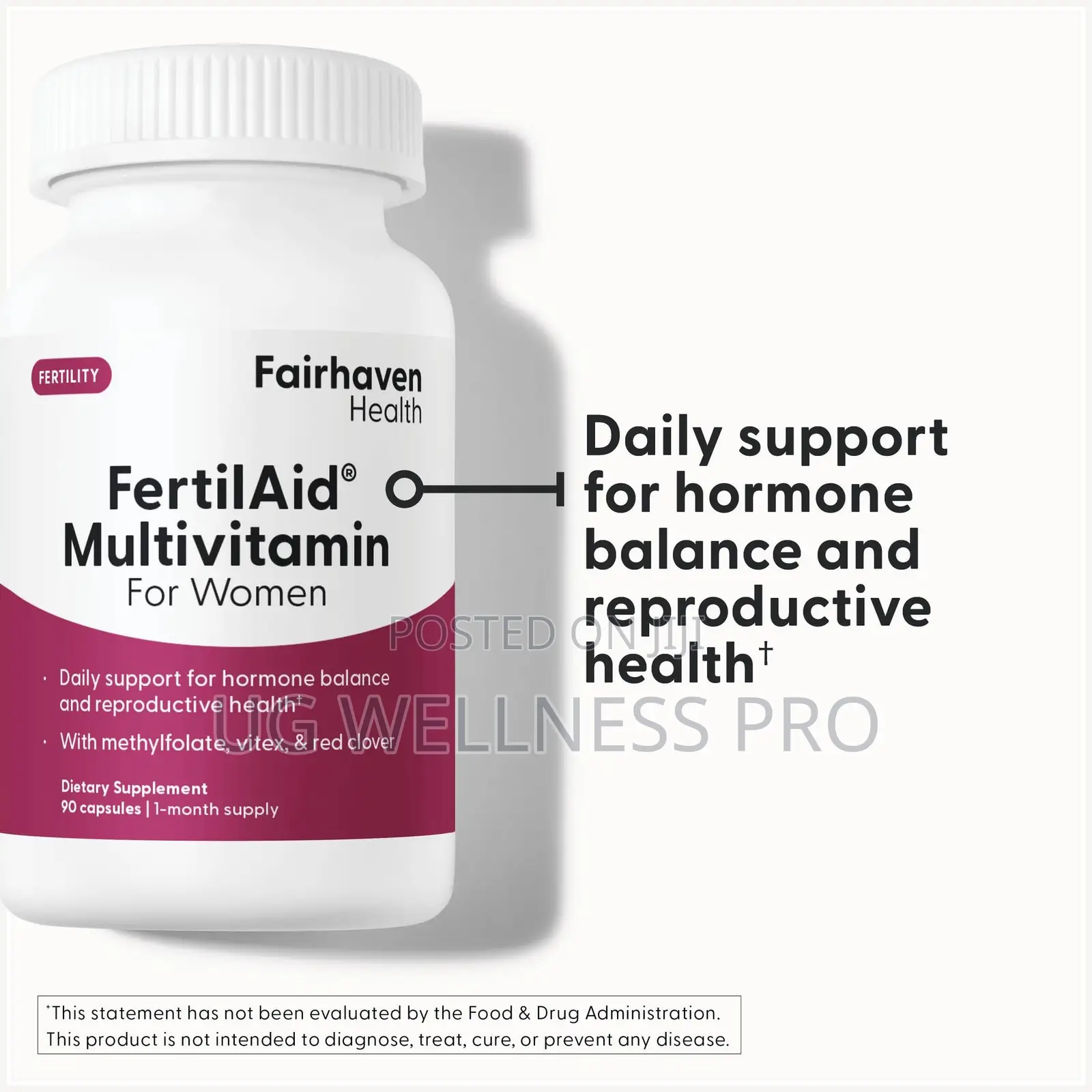 Fairhaven Health, Fertilaid for Women, 90 Capsules