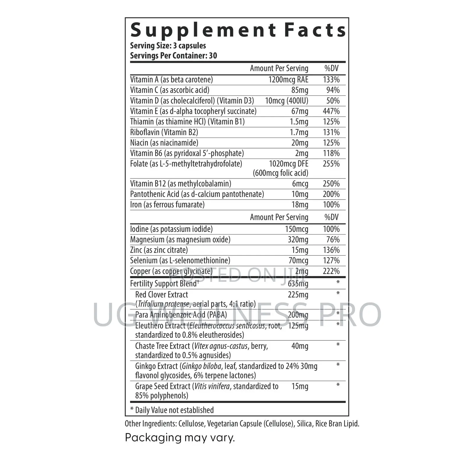Fairhaven Health, Fertilaid for Women, 90 Capsules