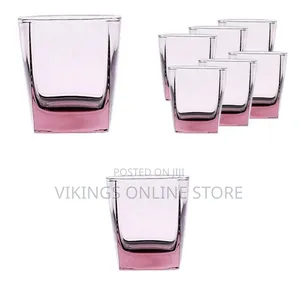 Luminarc 6 Piece Short Luminarc Multi-Functional Glasses-Purple