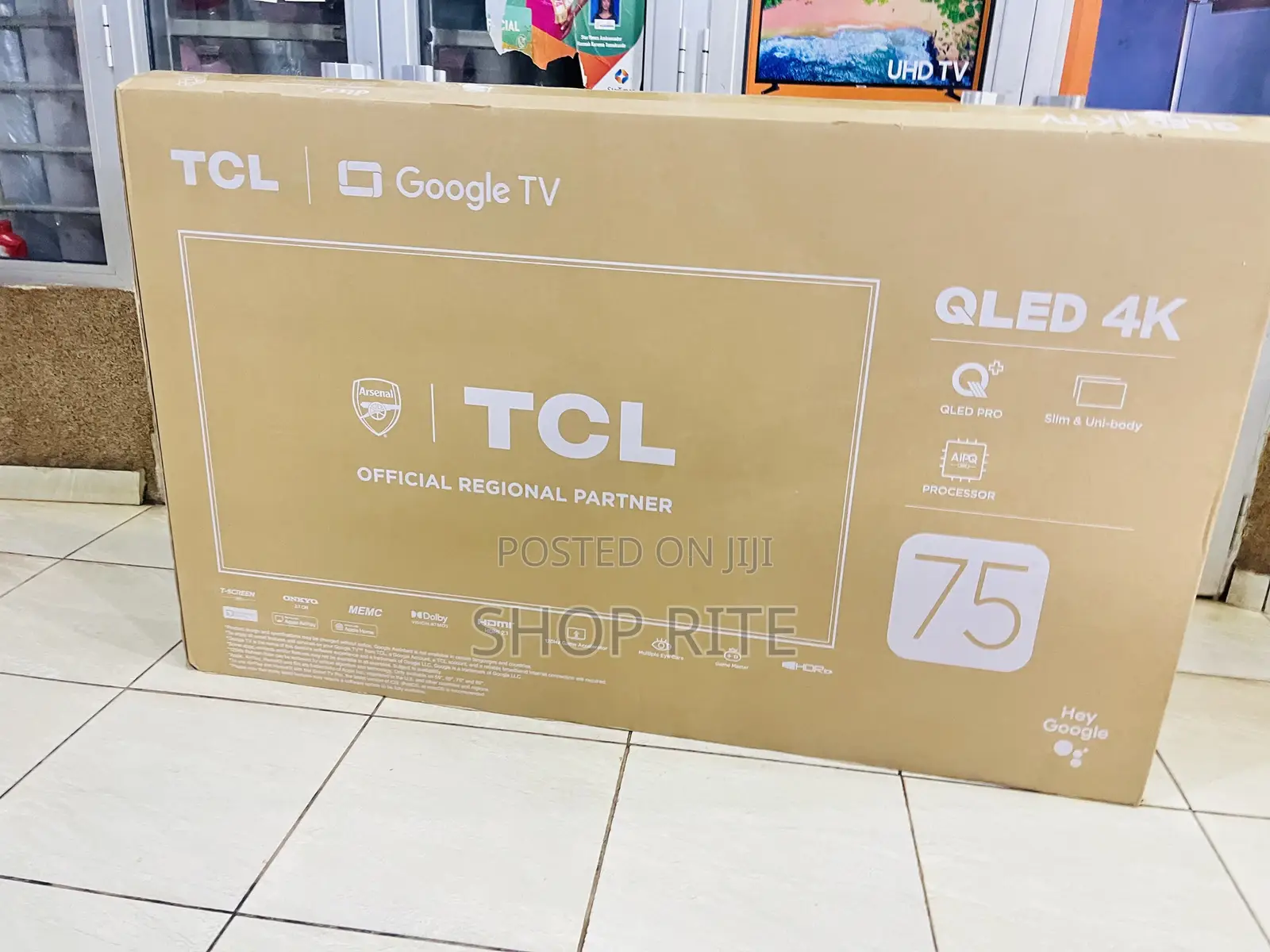 TCL 75 Inches Qled Google TVS Advanced Teach