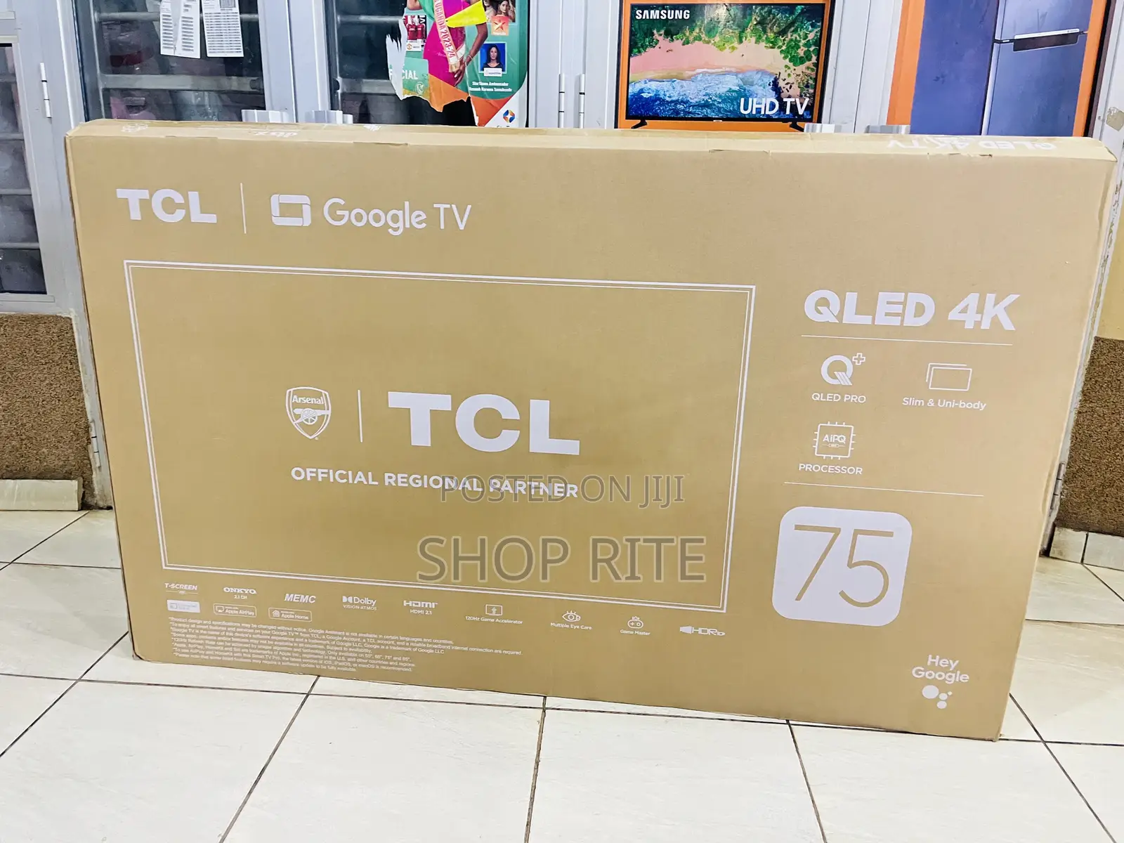 TCL 75 Inches Qled Google TVS Advanced Teach