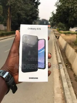 New Samsung Galaxy A15 5G 256 GB Black