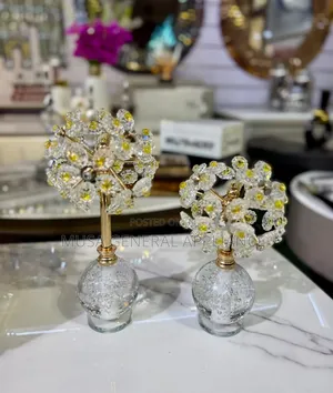 Decorative Crystal Dandelion Flower Tabletop