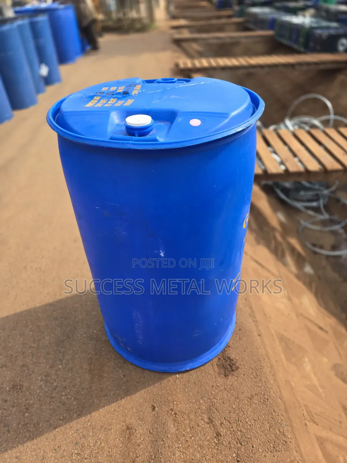 Plastic Water Drums