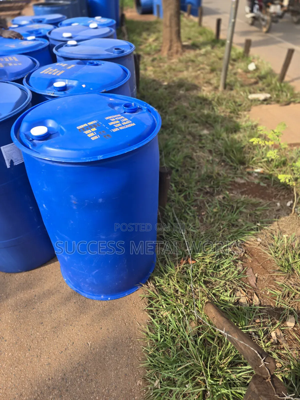 Plastic Water Drums