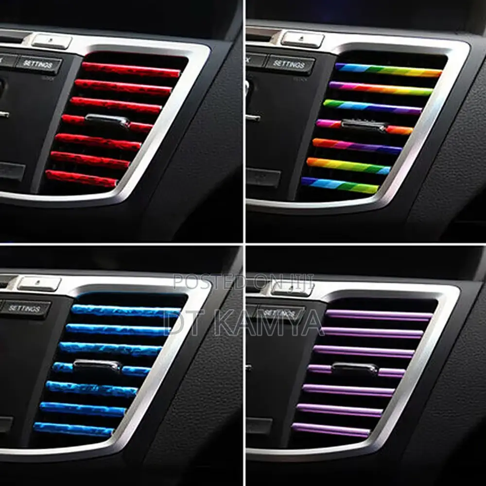 Car AC Vents Universal Decoration Strips - Interior Accessories Decor