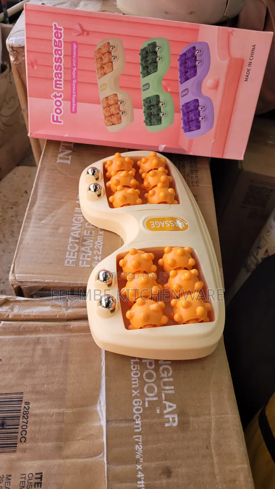 Foot Massage Roller Manual