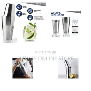 2pc Cocktail Shaker Making Set, Bartending Set W/ 830mL