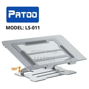 Laptop Stand Foldable With 180 Rotating Base Patoo LS 011