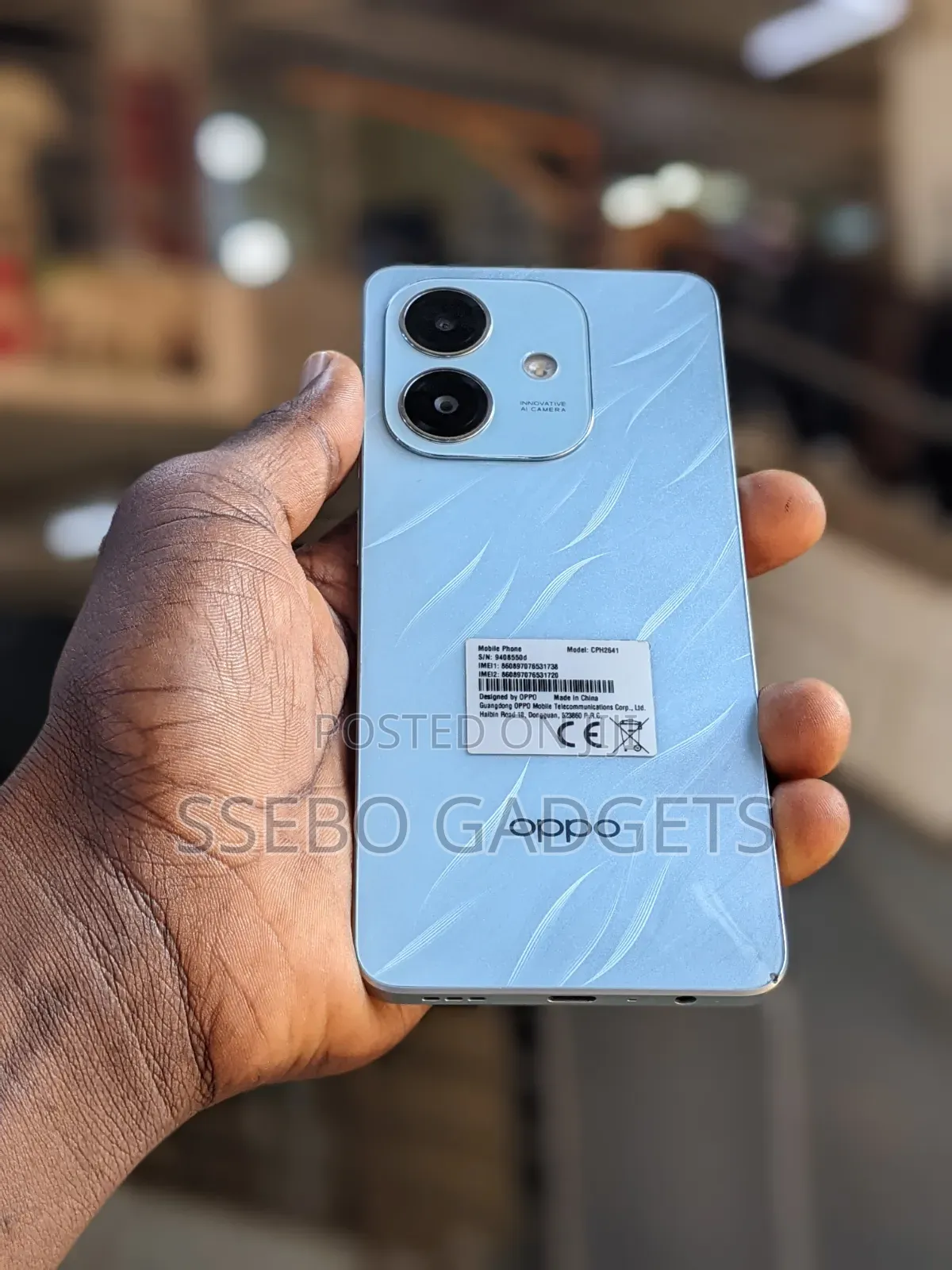 Oppo A3x 64 GB Blue