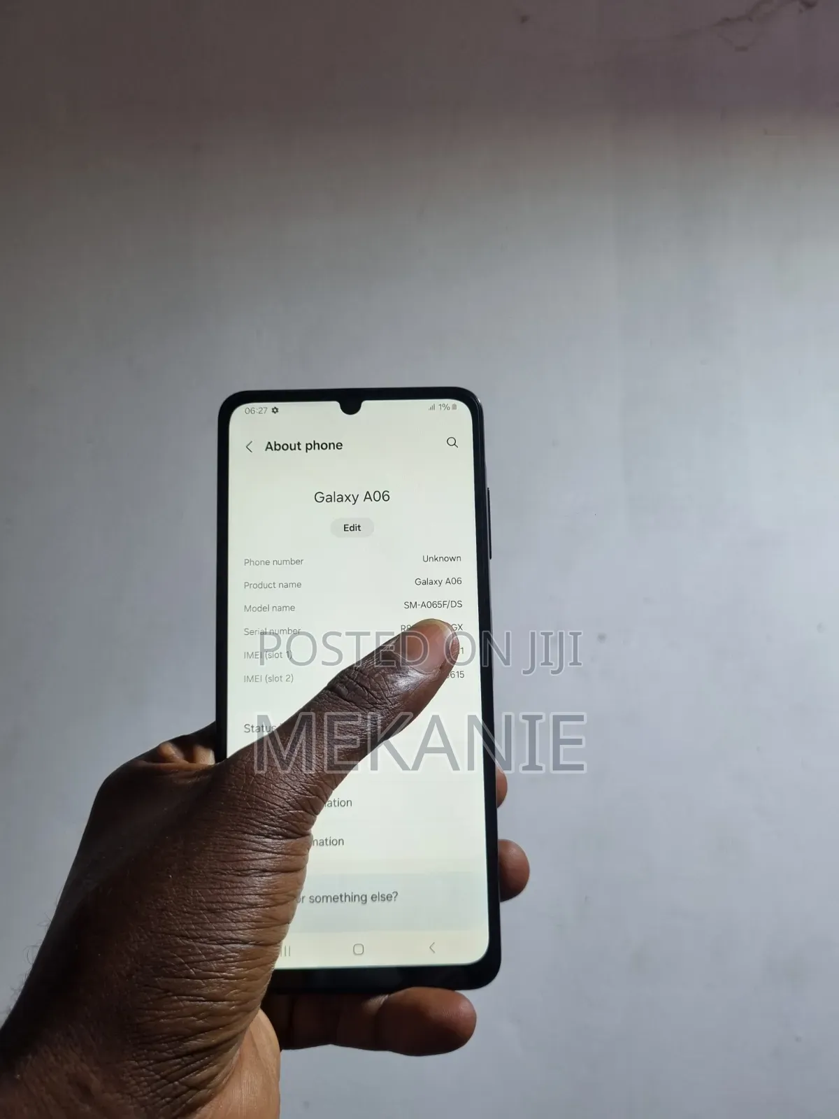 Samsung Galaxy A06 128 GB Blue