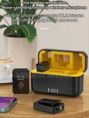 SX12 4 in 1 Professional Clip Wireless Lavalier Microphone
