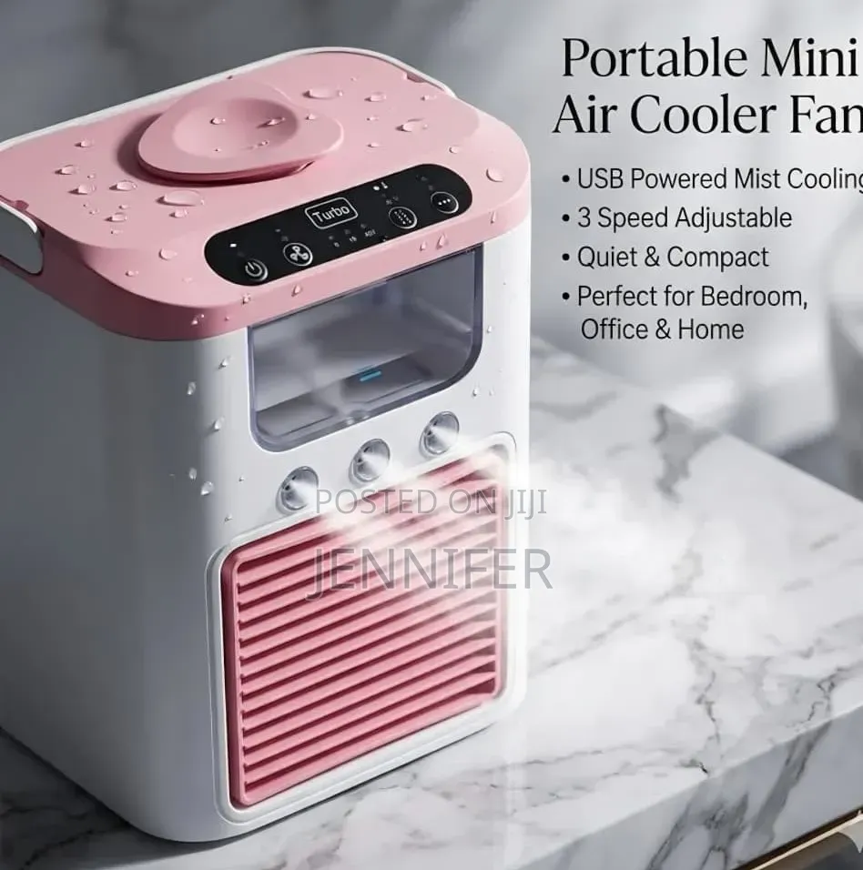 Turbo Portable Mini Air Cooler Fan