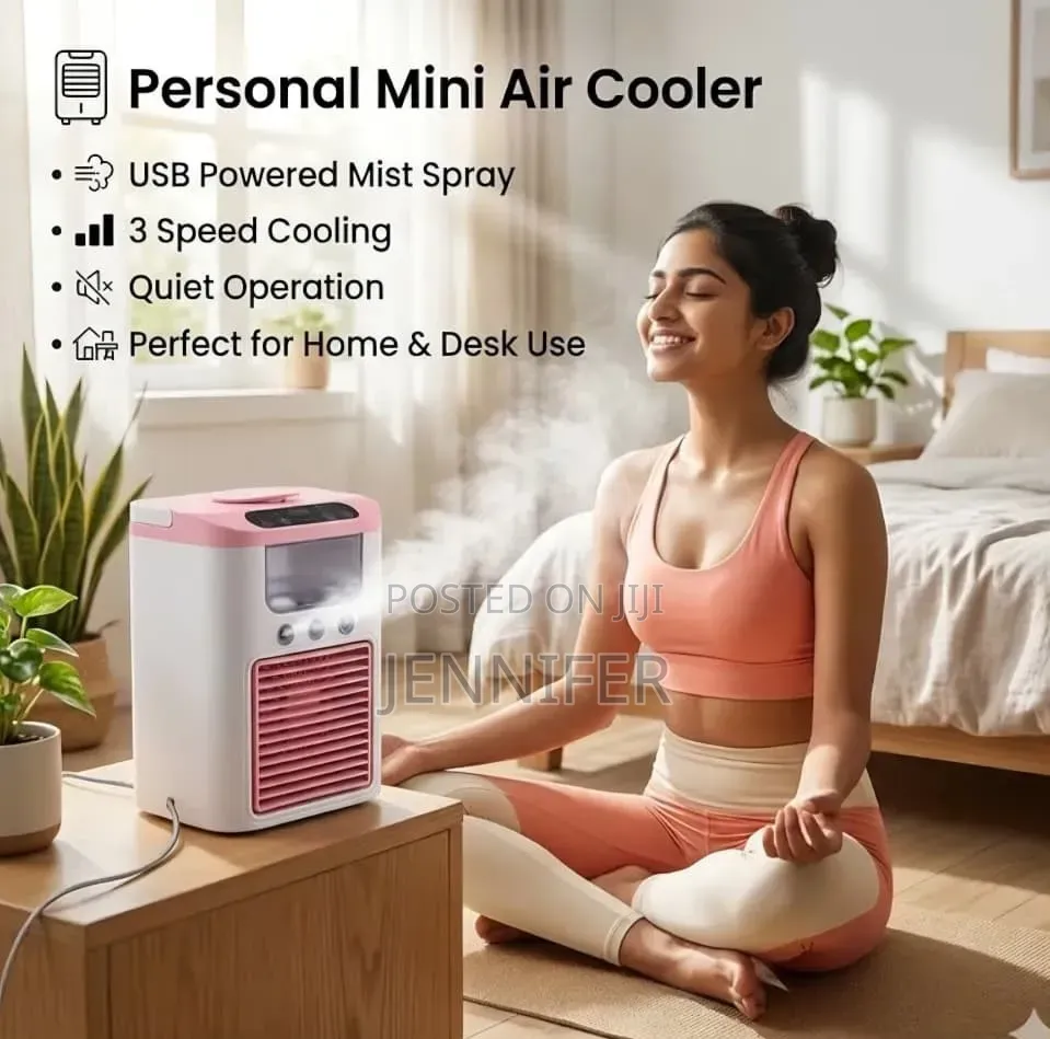 Turbo Portable Mini Air Cooler Fan