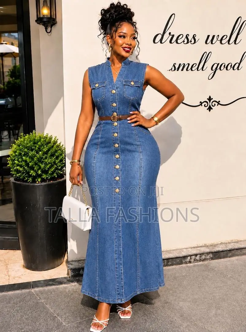 Denim Chic Dress