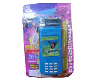 Button Phone Toy for Kids - Battery Operated