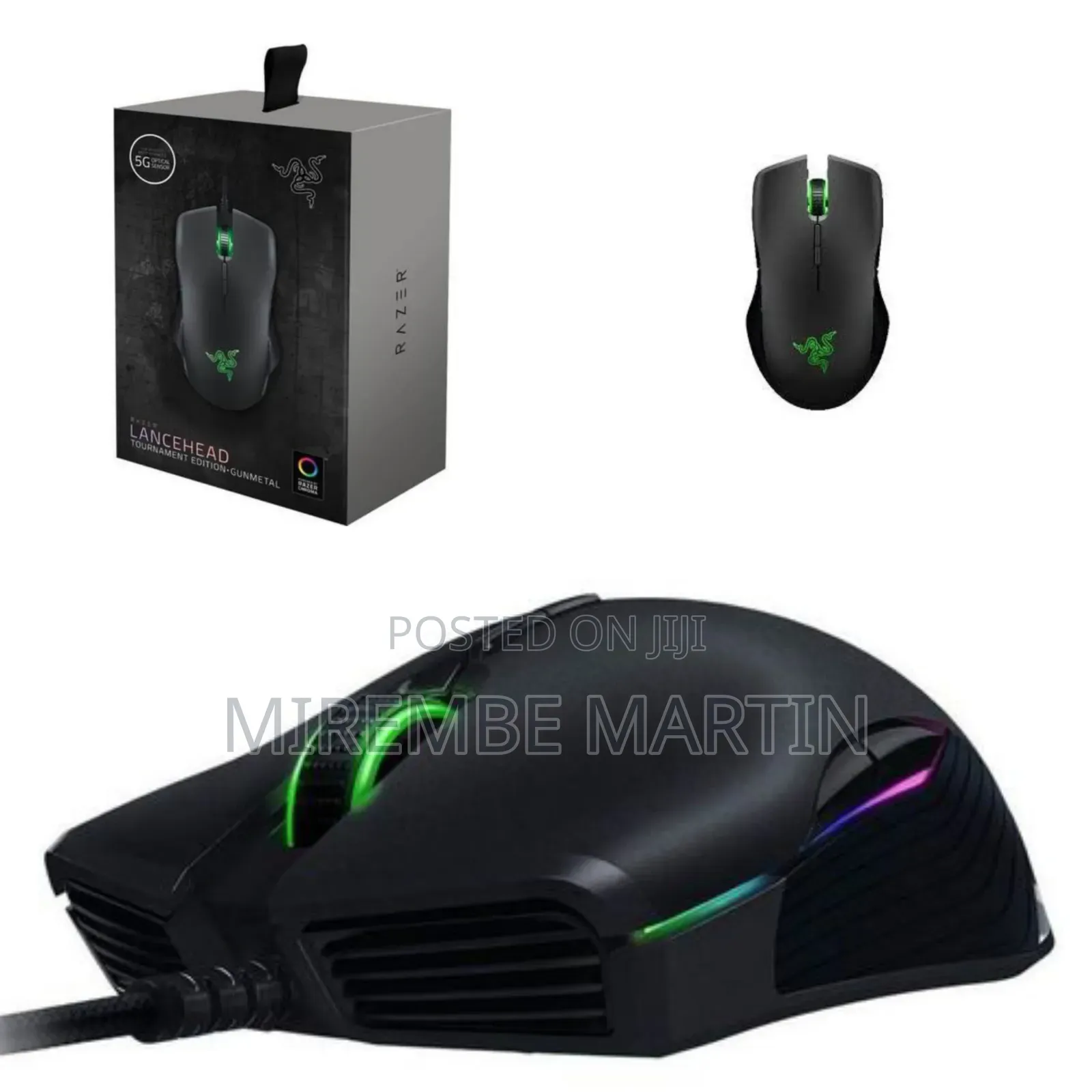 Razer Lancehead Tournament Edition Wired Ambidextrous Gaming Mouse,