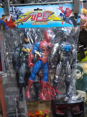3 in a Pack Spiderman Toys for Kids