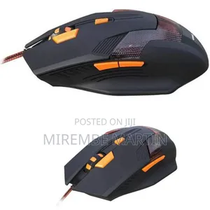 Wired Gaming Mouse 6 Mouse Buttons USB Cable for Laptop Computer