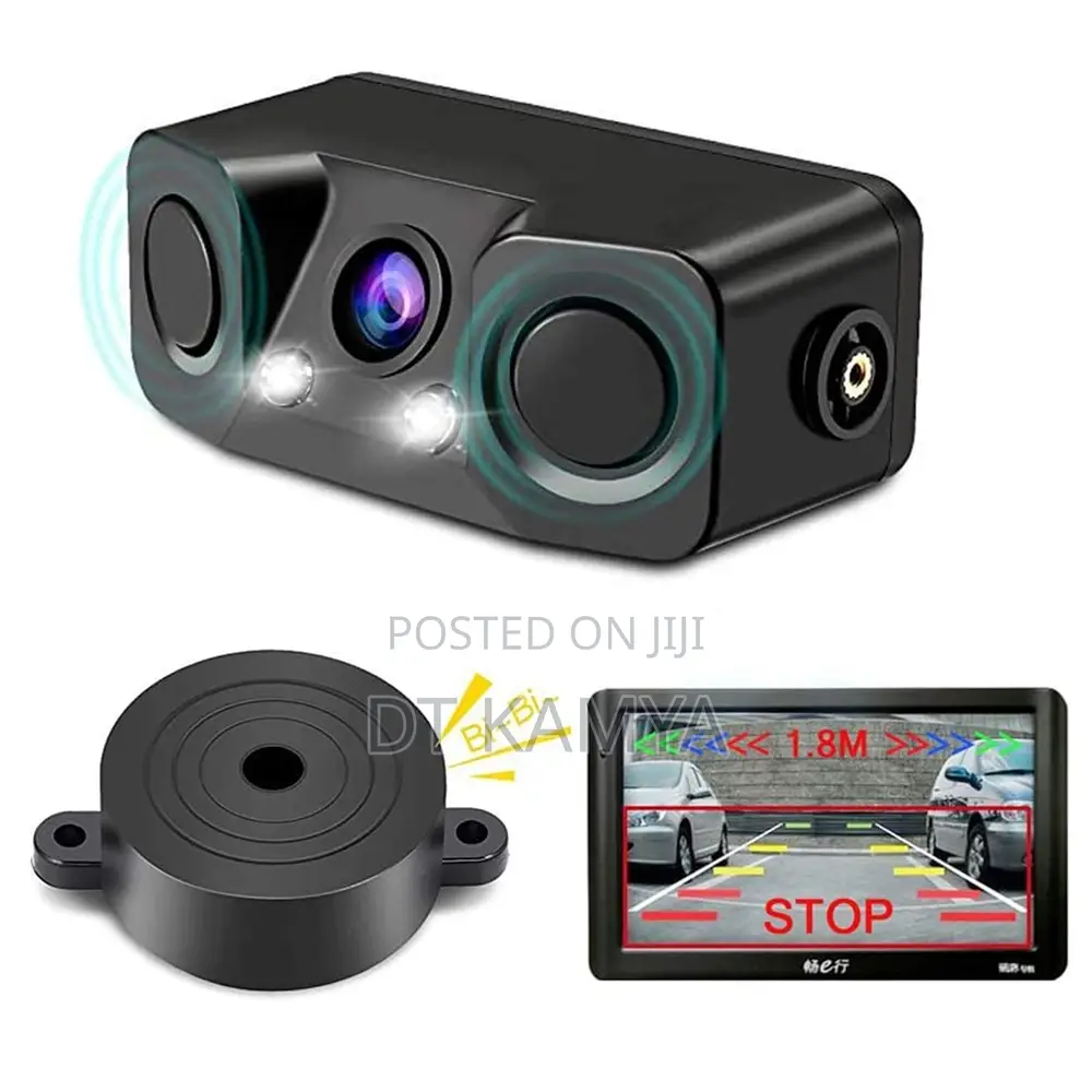 Car Reverse Backup Parking Camera With Radar Sensors Universal