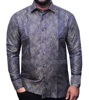 Bold Patterned Silk Men Shirts