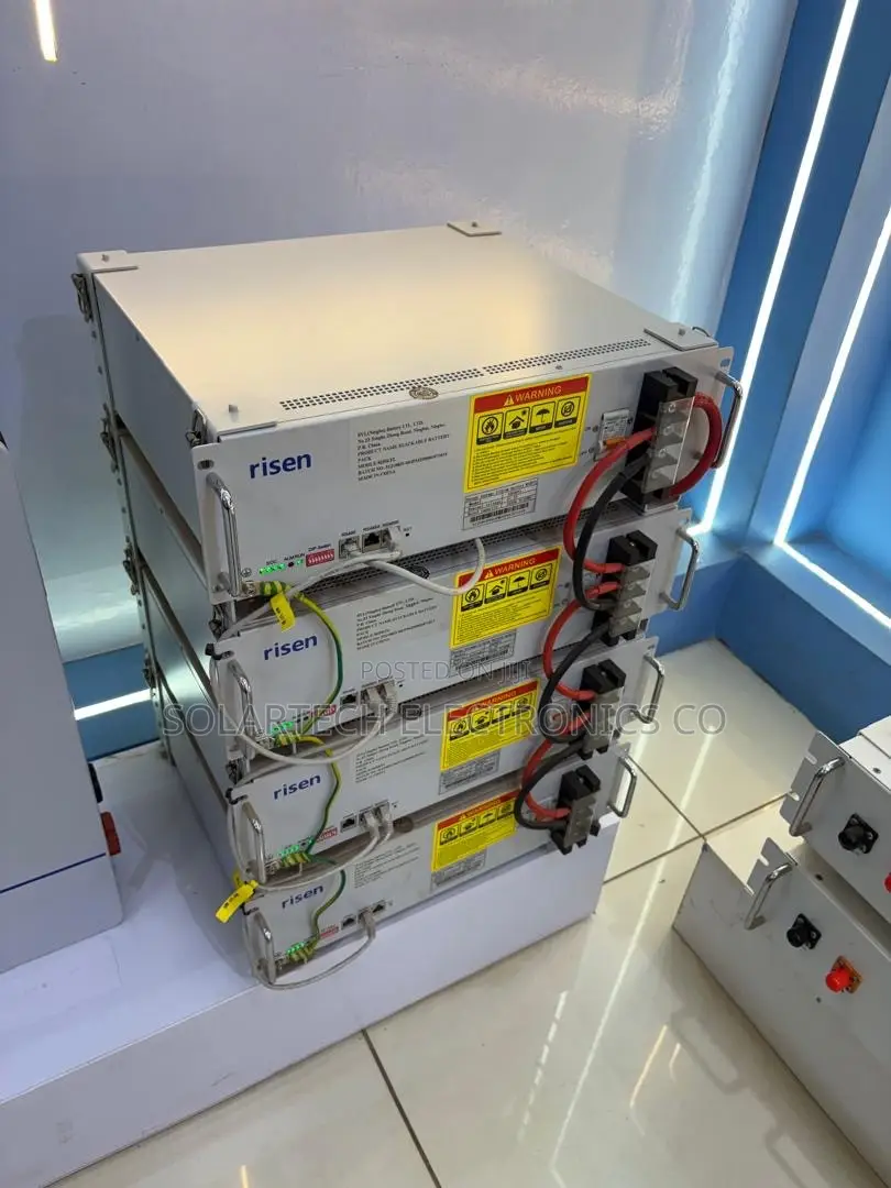 Risen 20kWh Lithium Battery 48V 400Ah LiFePO4 Solar Storage With BMS