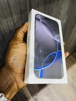 New Apple iPhone 16 Pro Max 256 GB Black