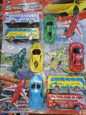 12 PCS Vehicle Play Set Toys for Kids - Small Toys