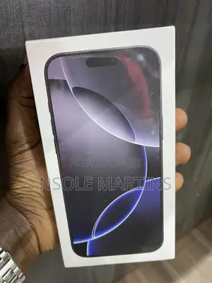 New Apple iPhone 16 Pro Max 256 GB Black