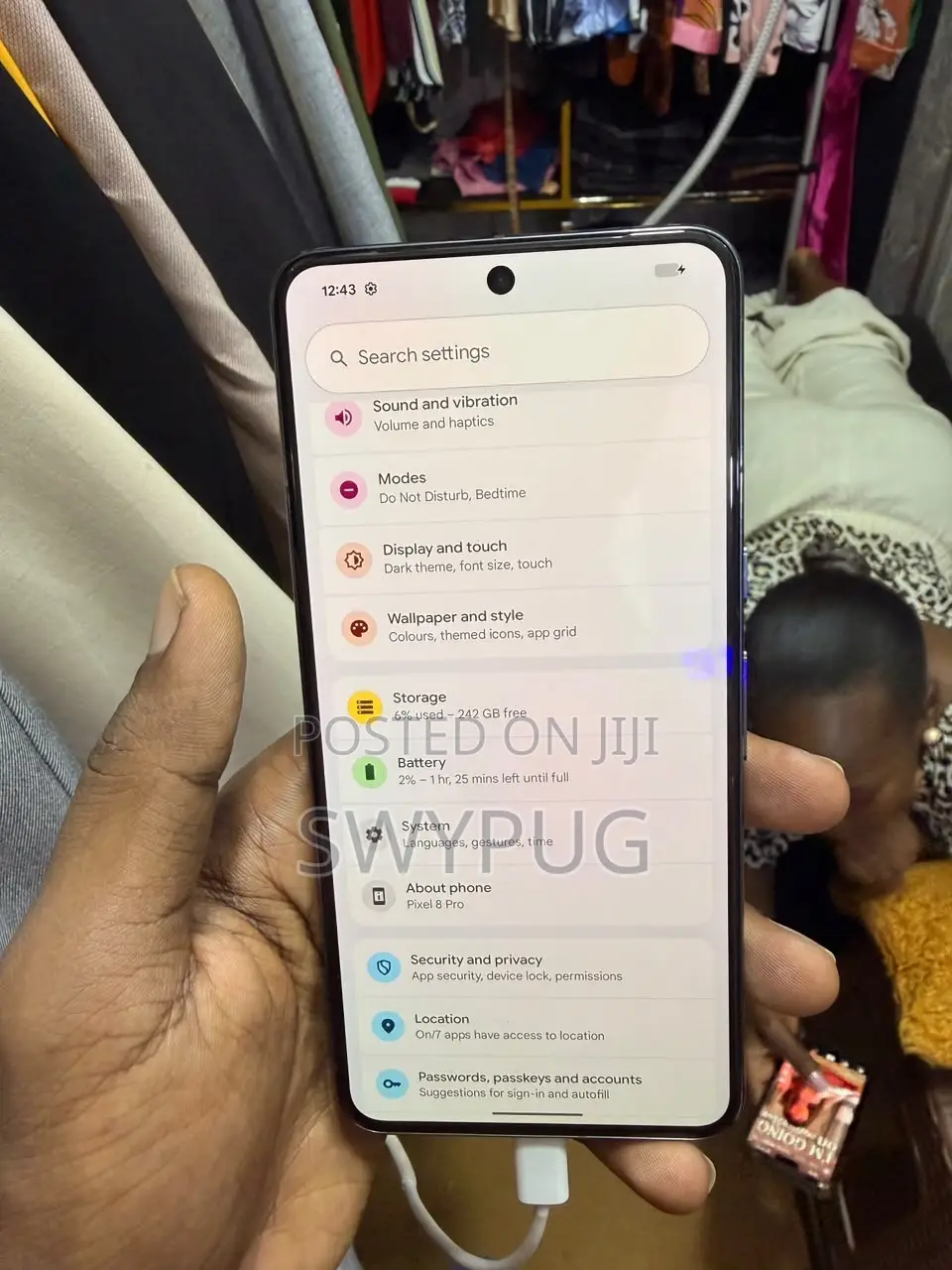 Google Pixel 8 Pro 256 GB Black