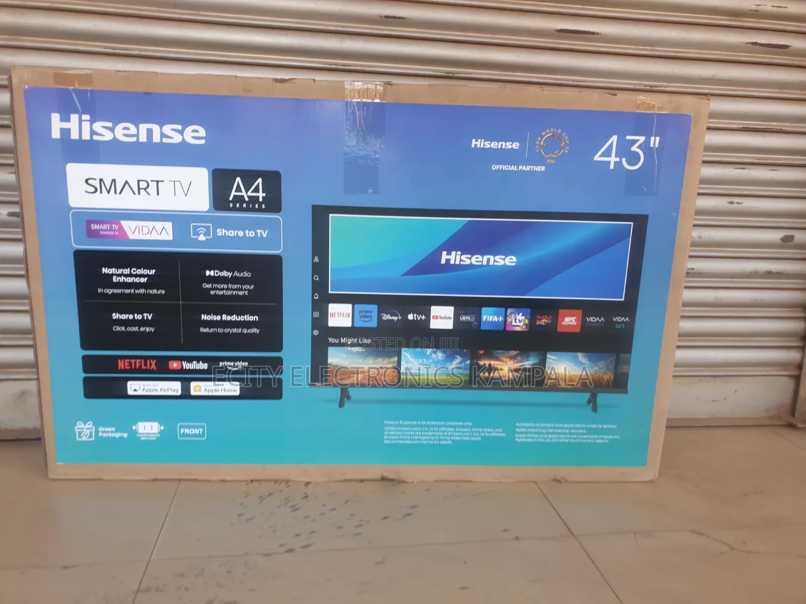 Hisense Smart 43" With Free to Air Deconder