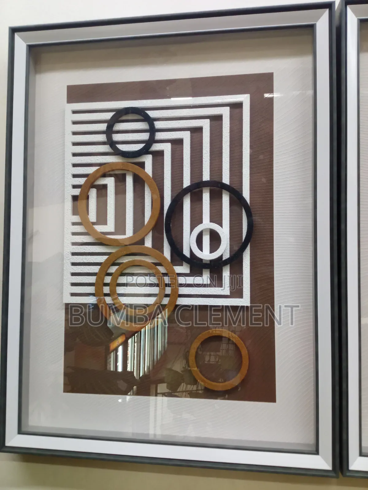 Living Room Wall Hanging 3 PCS 80 Cm by 80 Cm and 80 Cm by 60 Cm