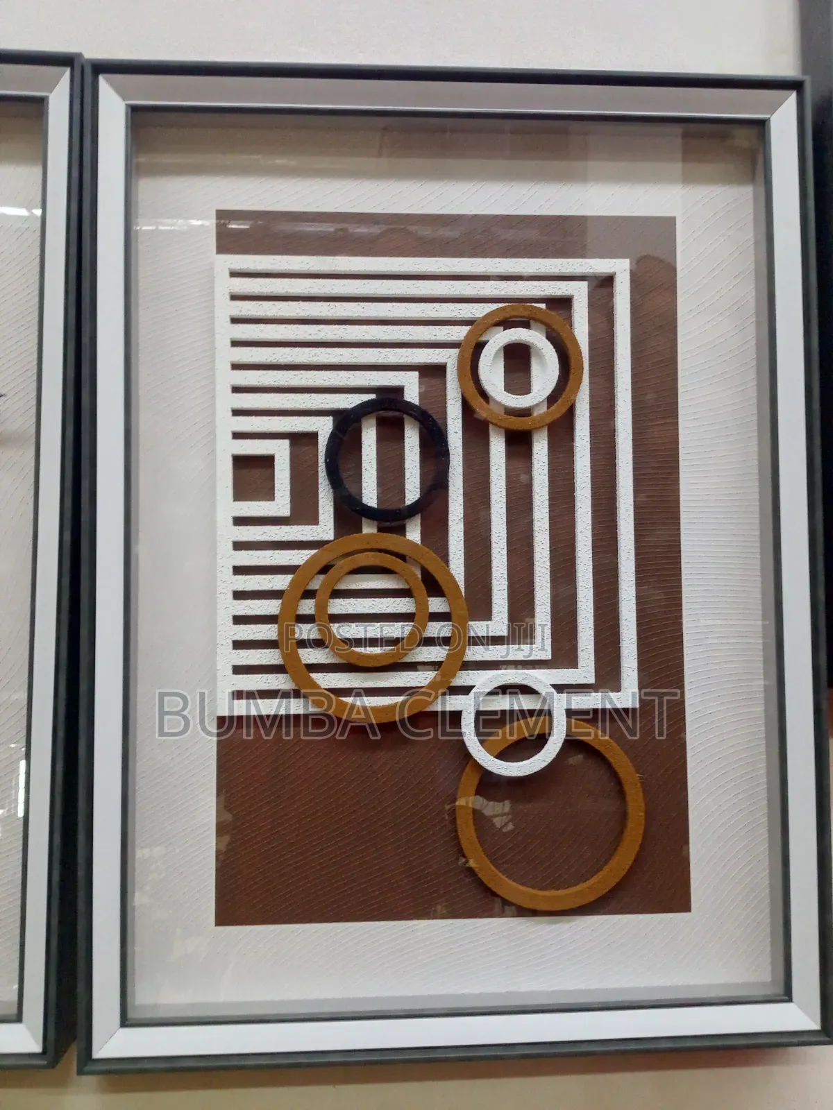 Living Room Wall Hanging 3 PCS 80 Cm by 80 Cm and 80 Cm by 60 Cm