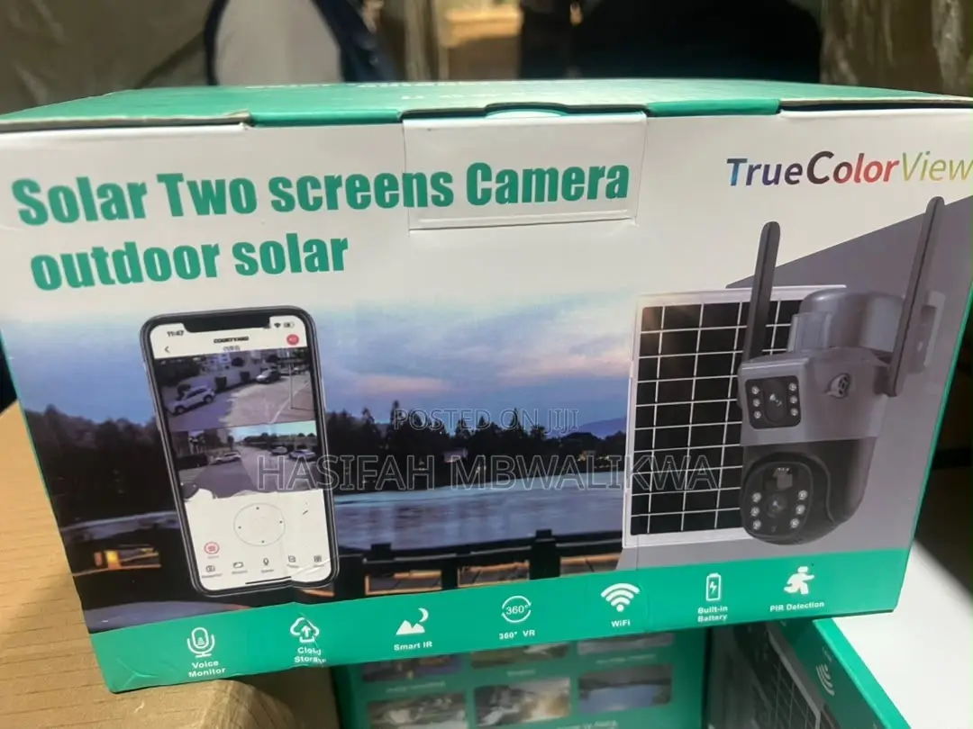 Solar Two Screens Camera Outdoor Solar