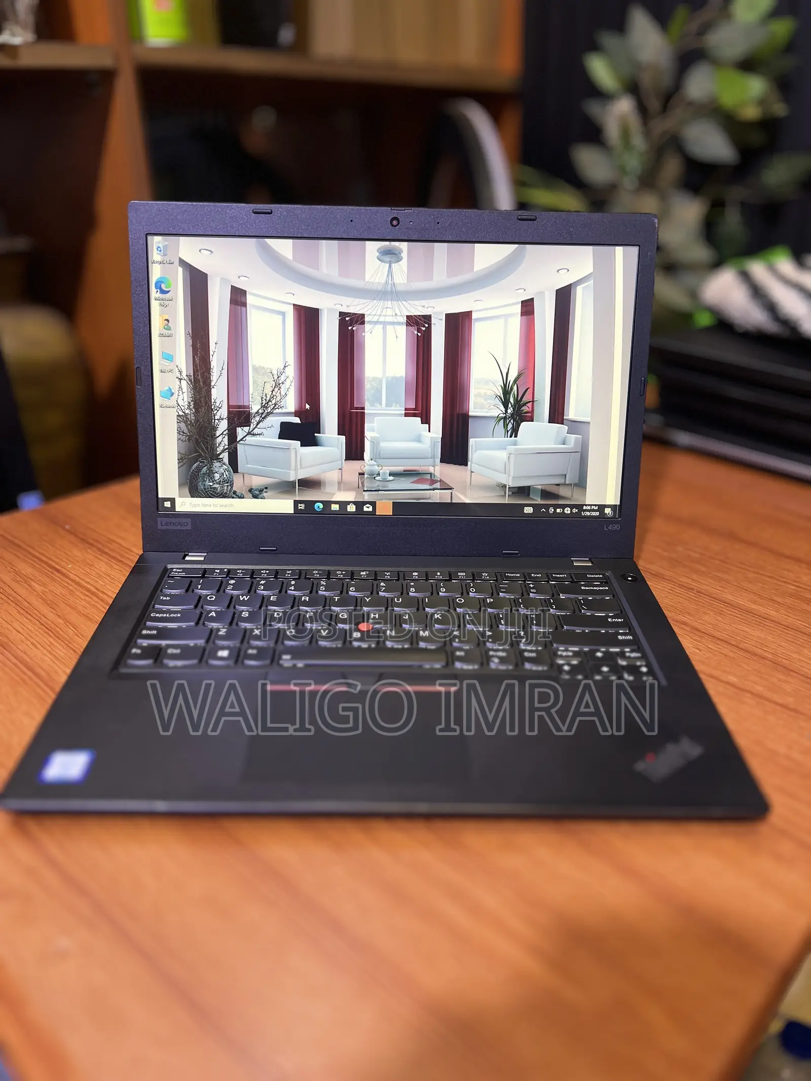 Laptop Lenovo ThinkPad L490 8GB Intel Core i7 SSD 256GB
