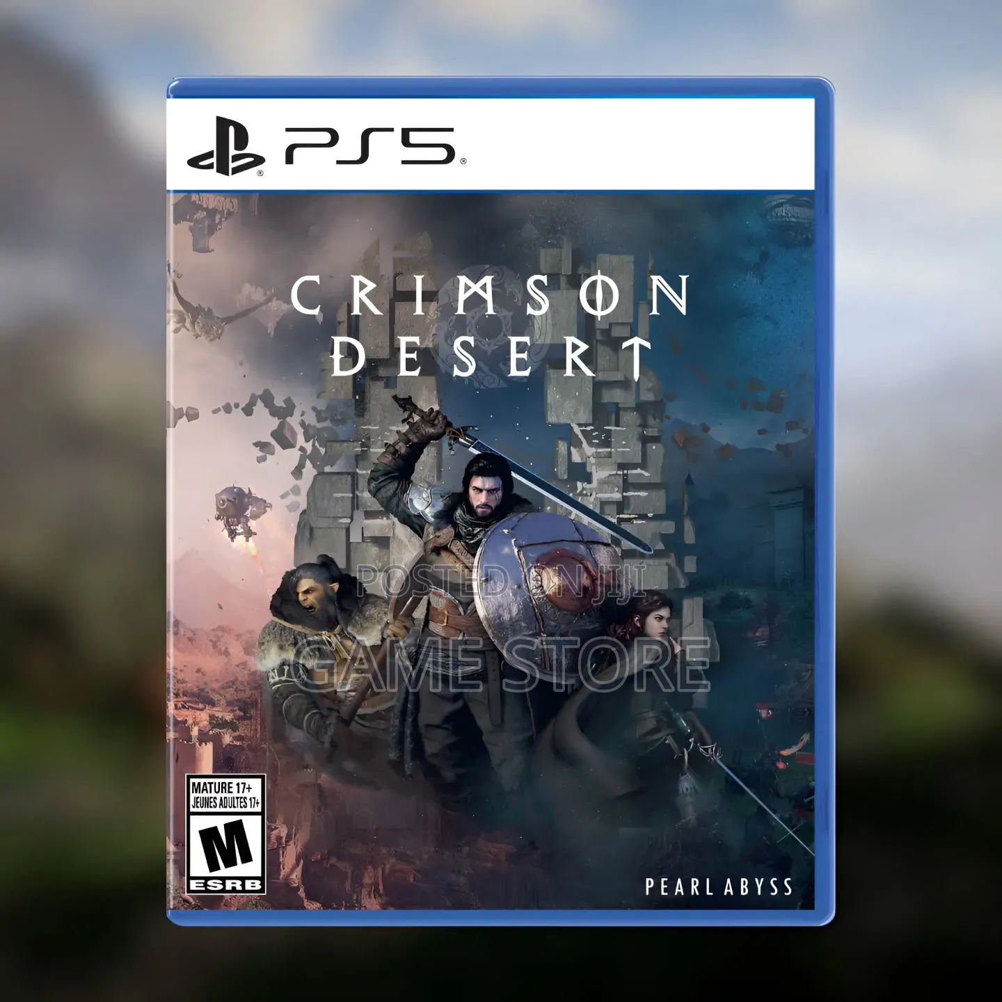 Crimson Desert PS5 Disc Make Open-World Sword Fighting Pop 