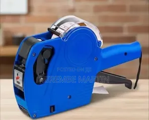 Manual Labeling Machine 8 Digits Price Tag Gun With Cartridge Portable
