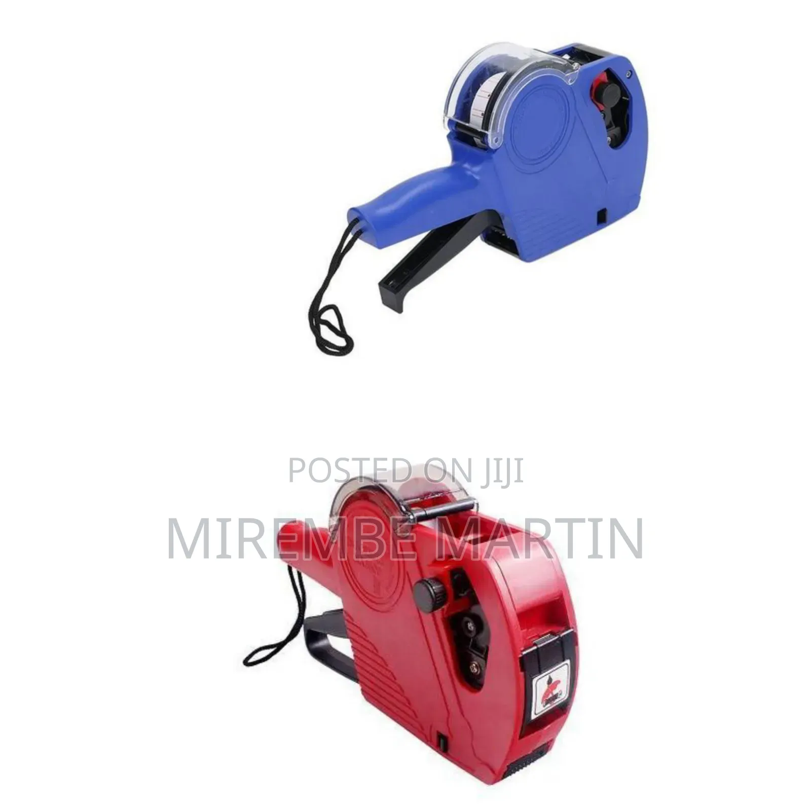 Manual Labeling Machine 8 Digits Price Tag Gun With Cartridge Portable