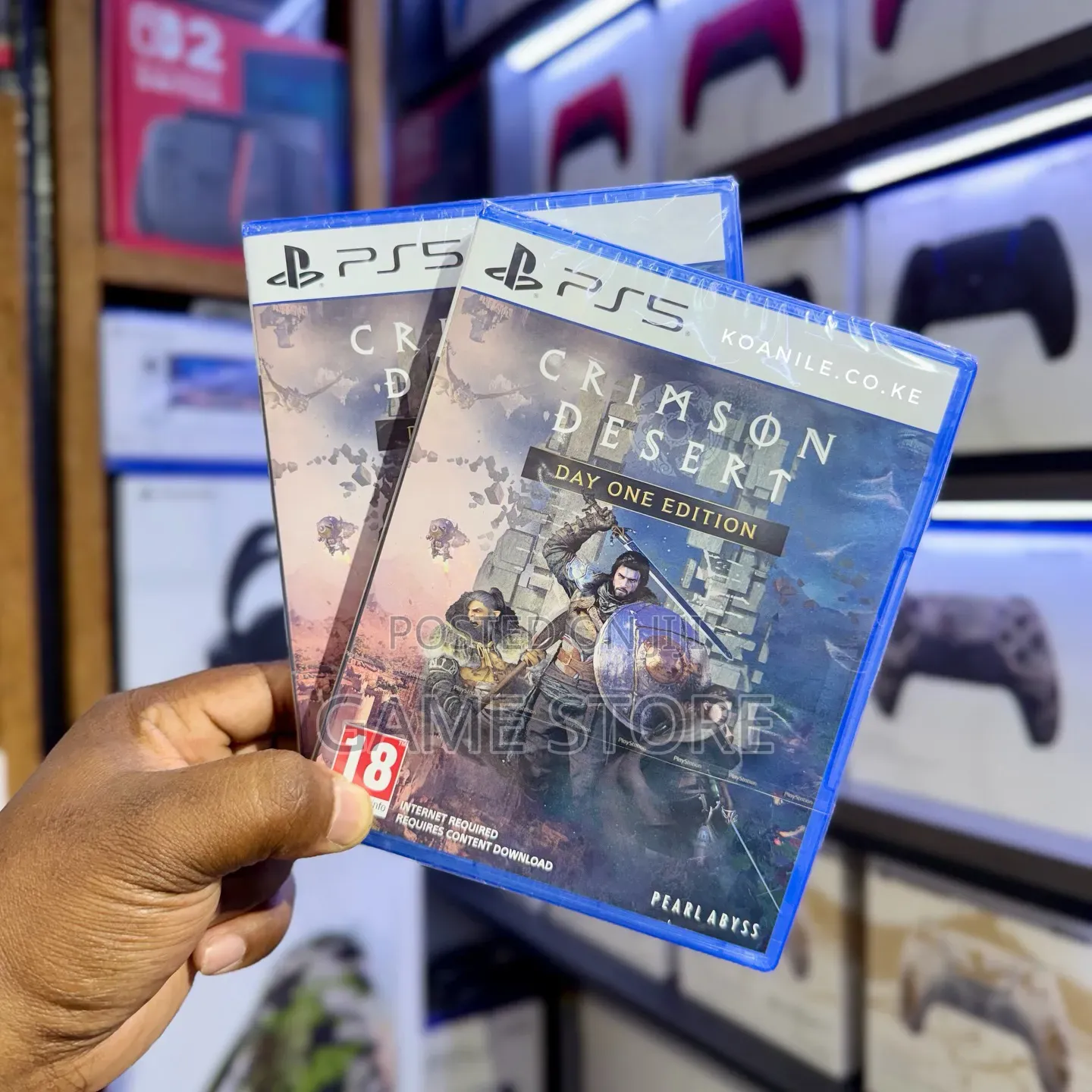 Crimson Desert PS5 Disc Bring Graphics to Pywel Wilds 