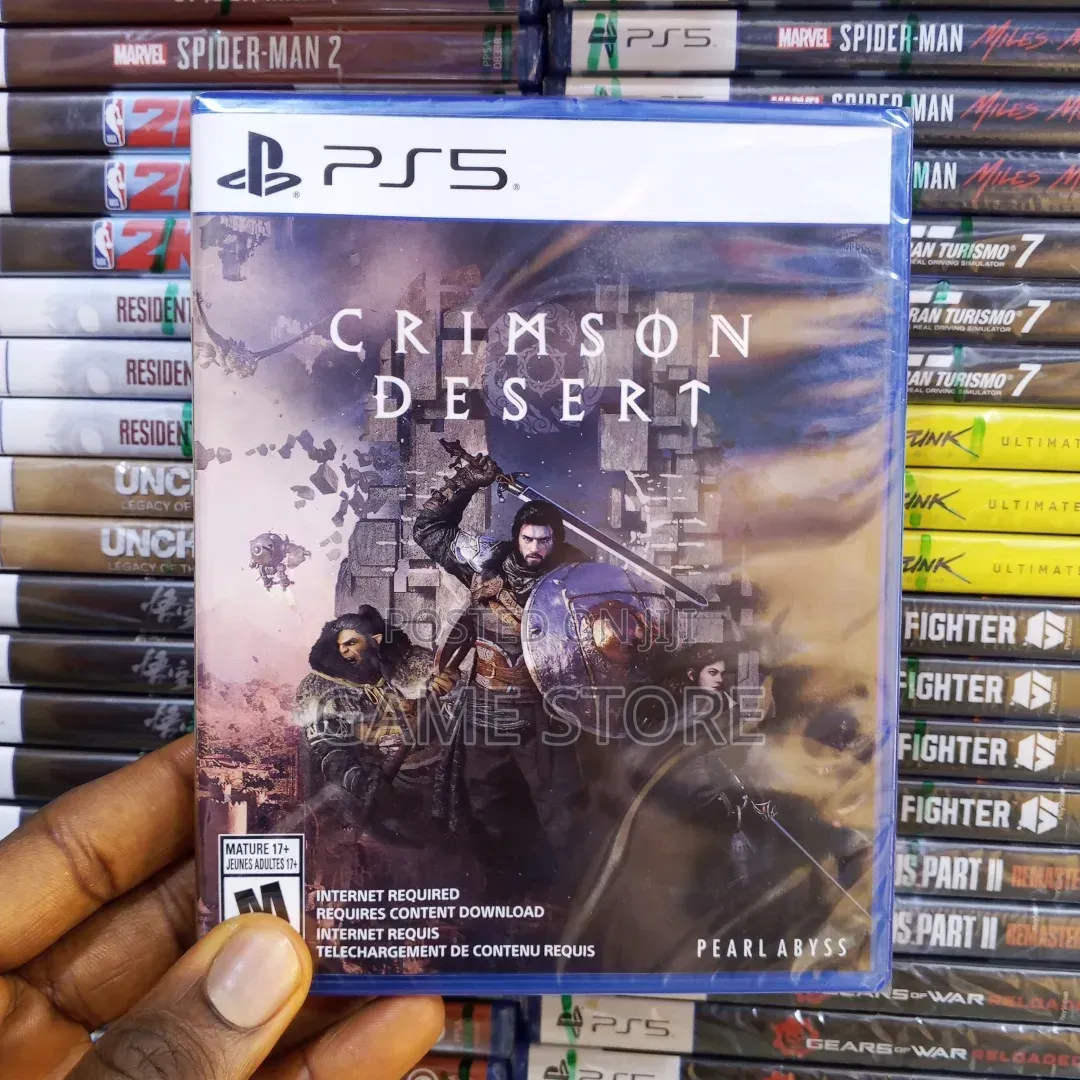 Crimson Desert PS5 Disc Deliver the Ultimate Next-Gen Epic 