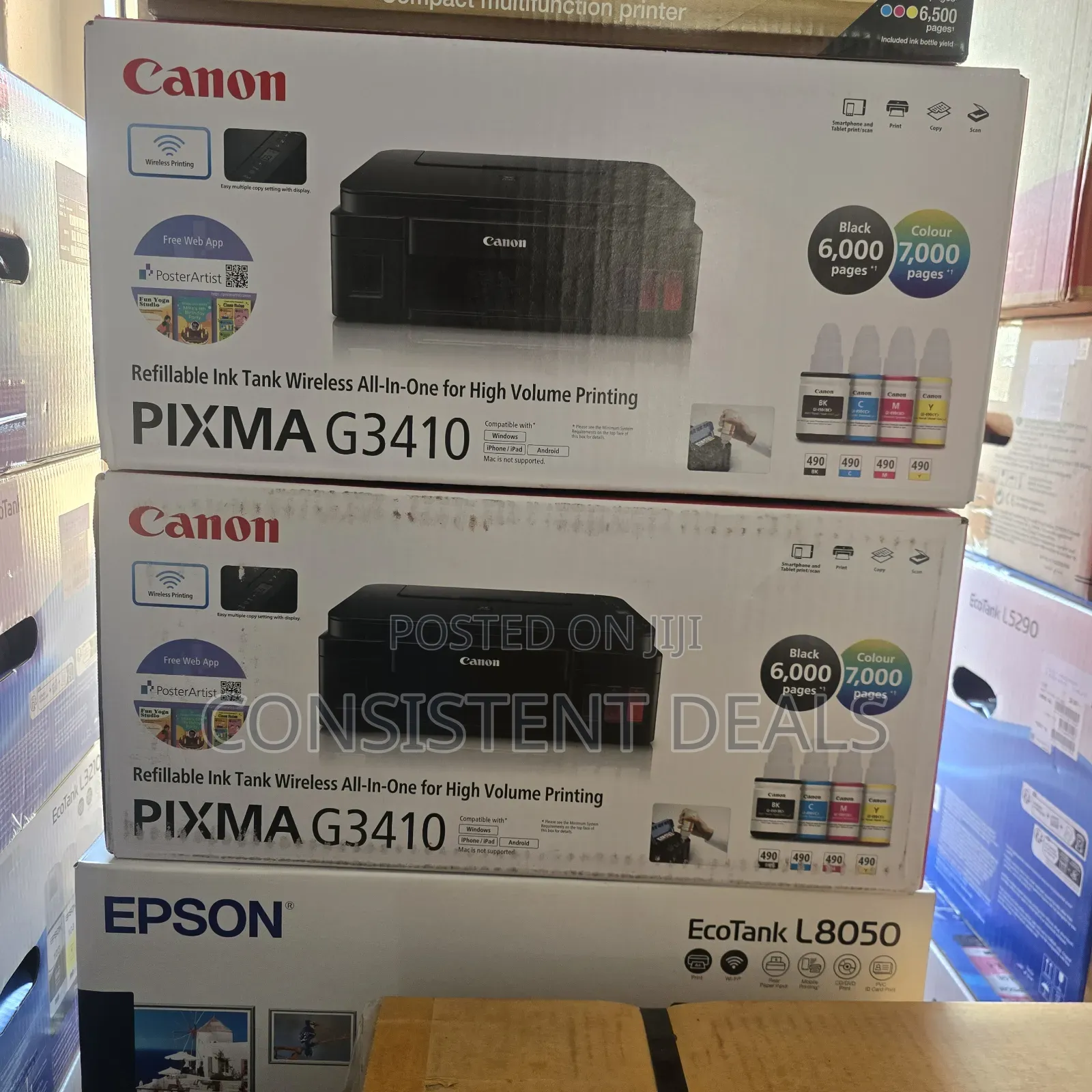 Canon PIXMA G3410 Wireless Ink Tank Printer