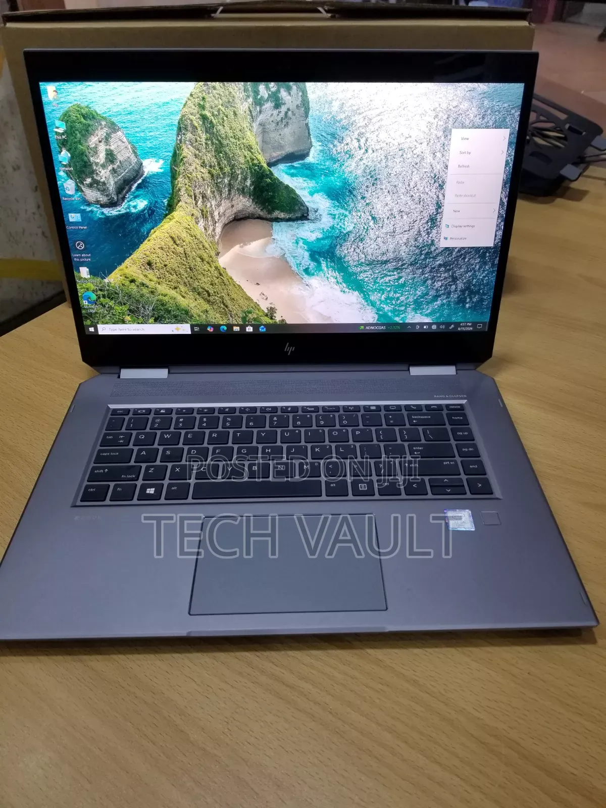 New Laptop HP ZBook Studio x360 15 G6 16GB Intel Xeon SSD 512GB