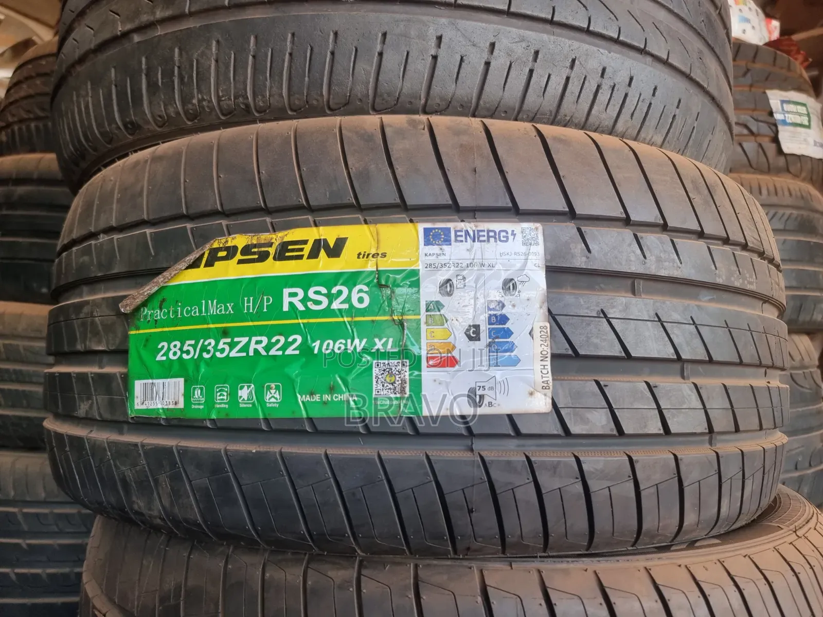 285/35r22 Kapsen Tyres for Range Rover Sport